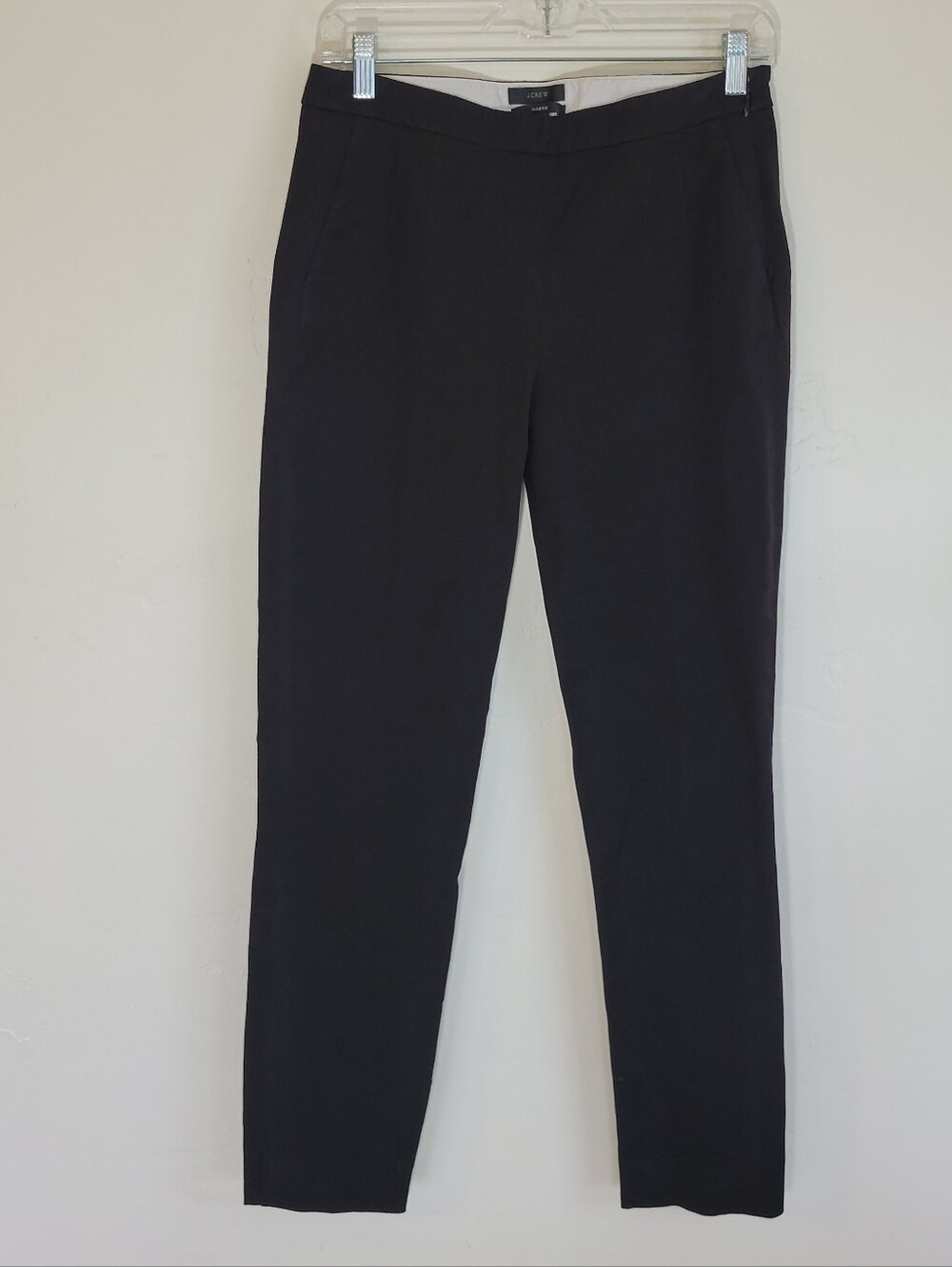 J.CREW MARTIE SIZE‎ 4T Black Women's Slim Dress Pants